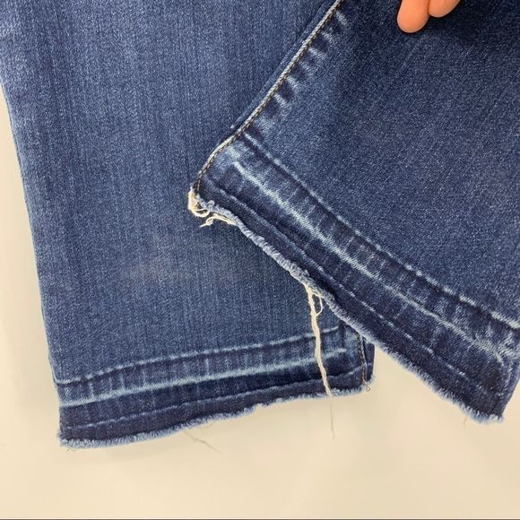 Sun & Shadow sz 27 Jeans 9472 Raw Hem Crop - Picture 3 of 6